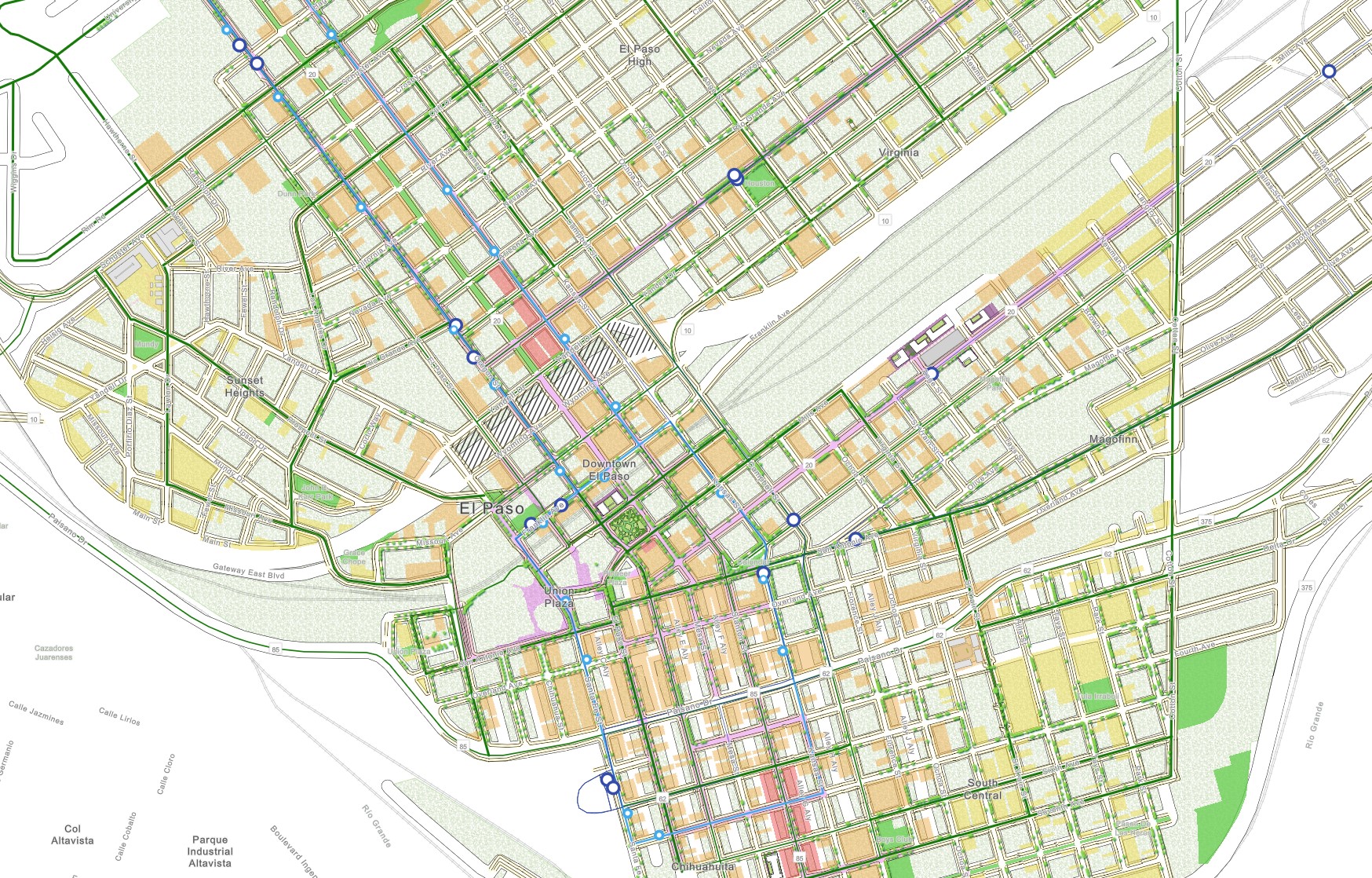 El Paso Downtown + Uptown & Surrounding Neighborhoods Plan